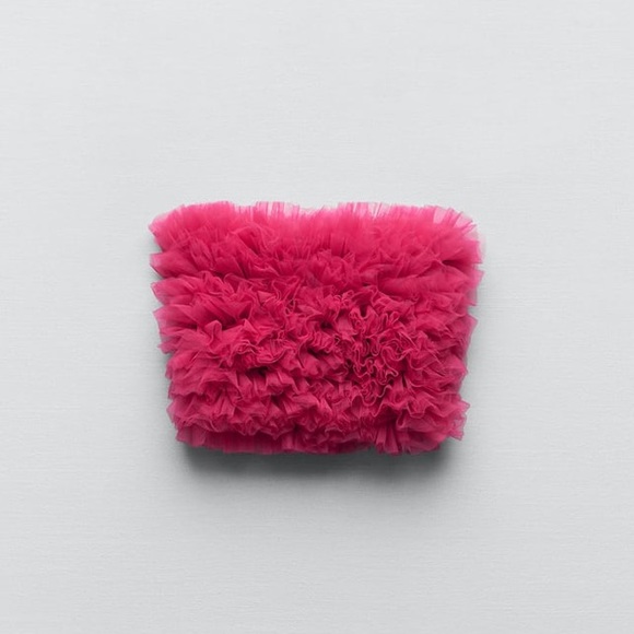 Zara knit camisole with Tule - Picture 2 of 7